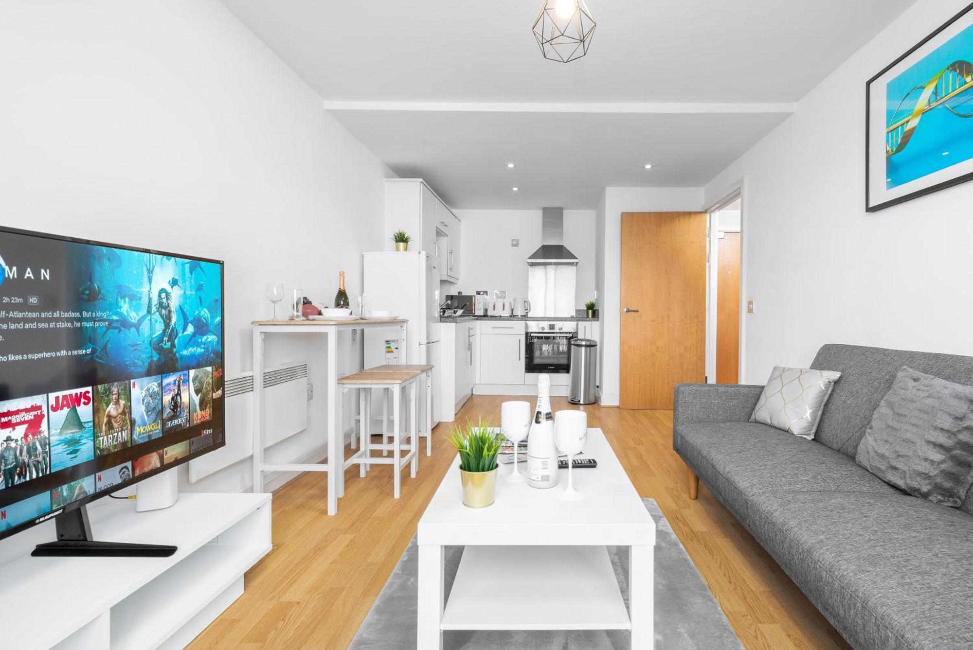 City Centre Apartment - Juliette Balcony - Fast Wifi 19A 伯明翰 外观 照片