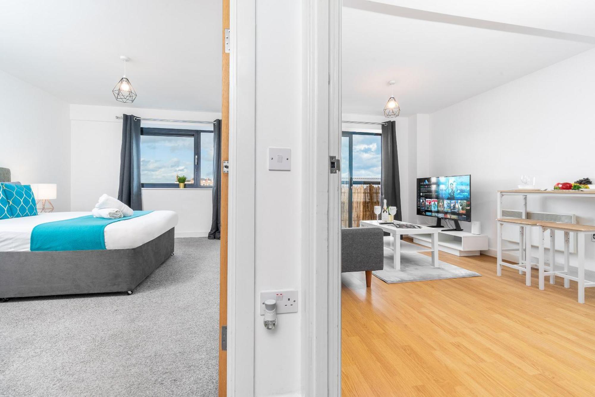 City Centre Apartment - Juliette Balcony - Fast Wifi 19A 伯明翰 外观 照片
